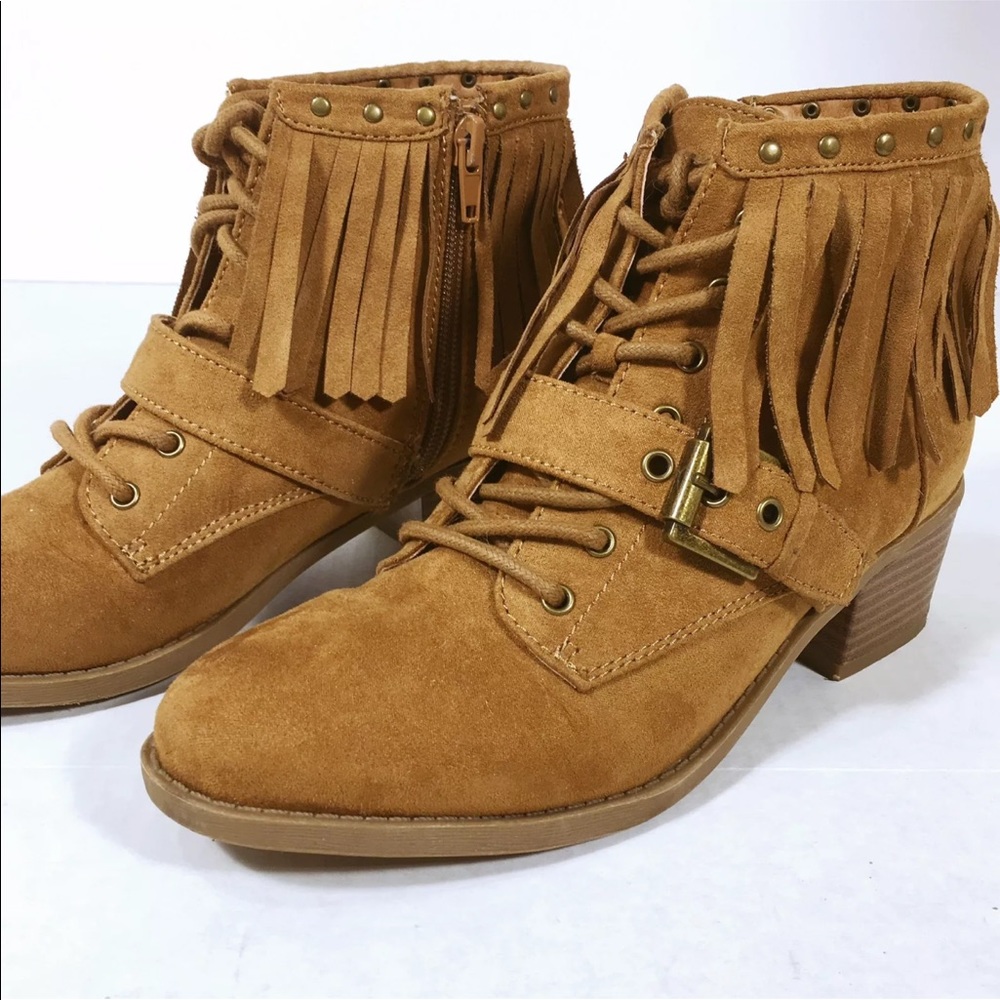 Indigo Rd. IRKADE2 Golden Tan Ankle Boots